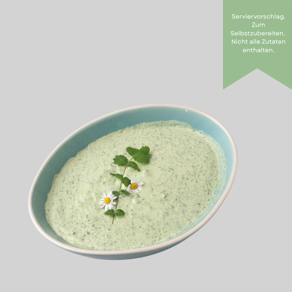 Küchenkombi für Frühkartoffeln mit Grüner Soße (4 Portionen, Hauptgericht)