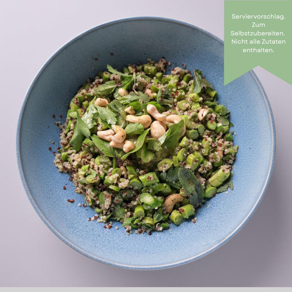 Küchenkombi für Spargelsalat mit Quinoa und Minze